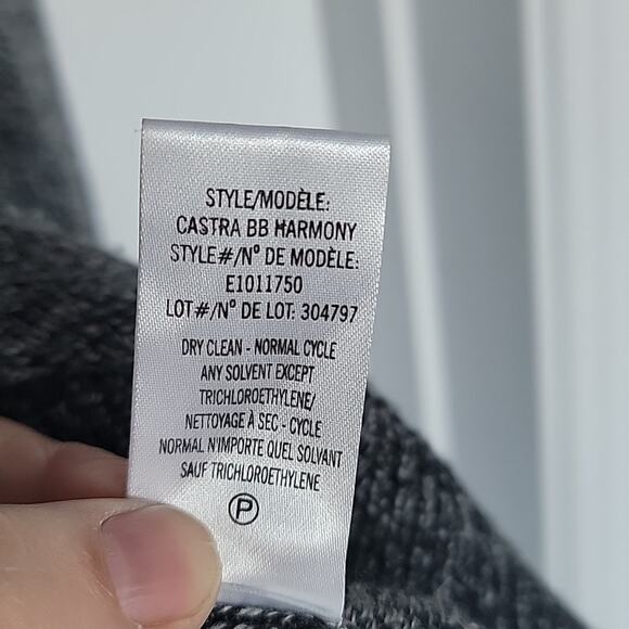 Theory Castra BB Harmony Sweater in Black Marl, L - Picture 7 of 7